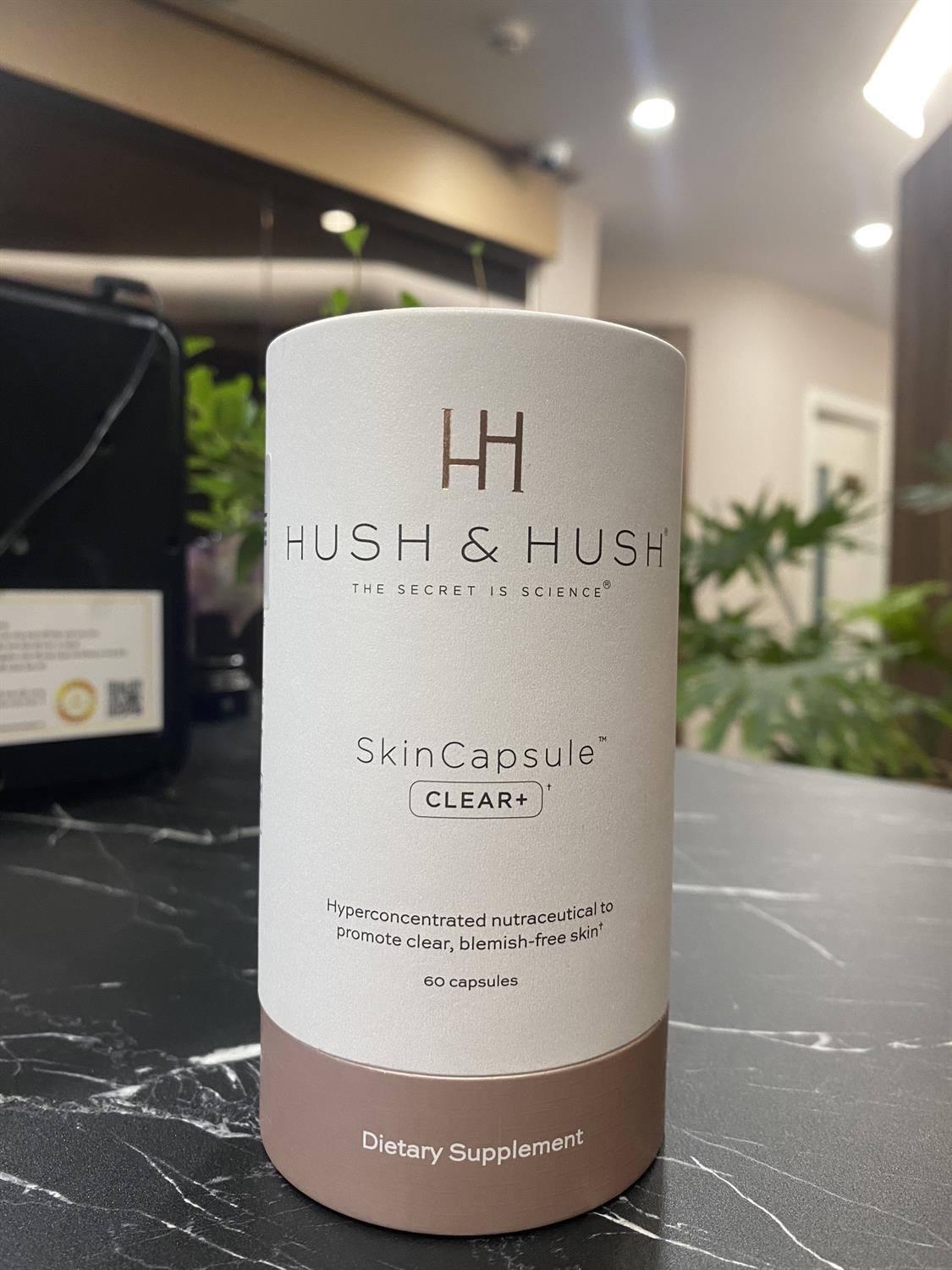 Hush & Hush SkinCapsule Clear : Viên uống giảm nhờn & tăng cường hệ miễn dịch cho da mụn 
