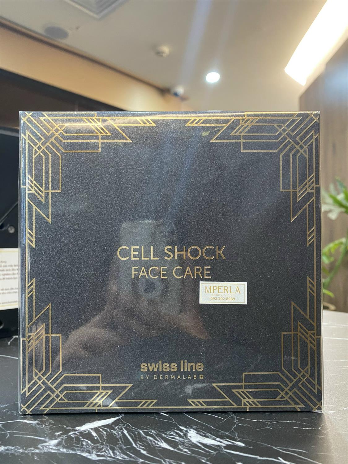 3512-Swissline Cell Shock Face Care - Giàu dinh dưỡng, trẻ hóa, nâng cơ, xóa nhăn, căng da thần tốc