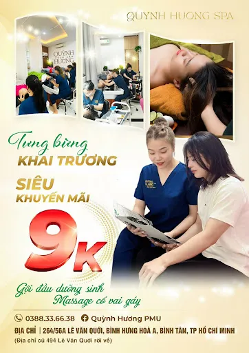 Phun Xăm Thẩm Mỹ Quỳnh Hương Spa - Địa Chỉ Phun Xăm tại Bình Tân, TP HCM