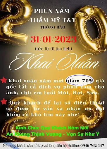 Phun Xăm Thẩm Mỹ T & T - Địa Chỉ Phun Xăm tại Lắk, Đắk Lắk