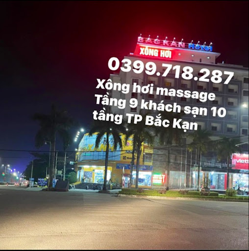 Xông Hơi Masage Tầng 9 khách sạn 10 tầng Bắc Kạn.Dịch vụ tốt.Phòng sạch sẽ thoáng mát tiện nghi dat tiêu chuẩn - Spa Massage tại Chợ Đồn, Bắc Kạn