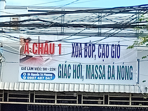 Cơ sở Á CHÂU 1_MASSAGE CẠO GIÓ GIÁC HƠI - Spa Massage tại An Phú, An Giang