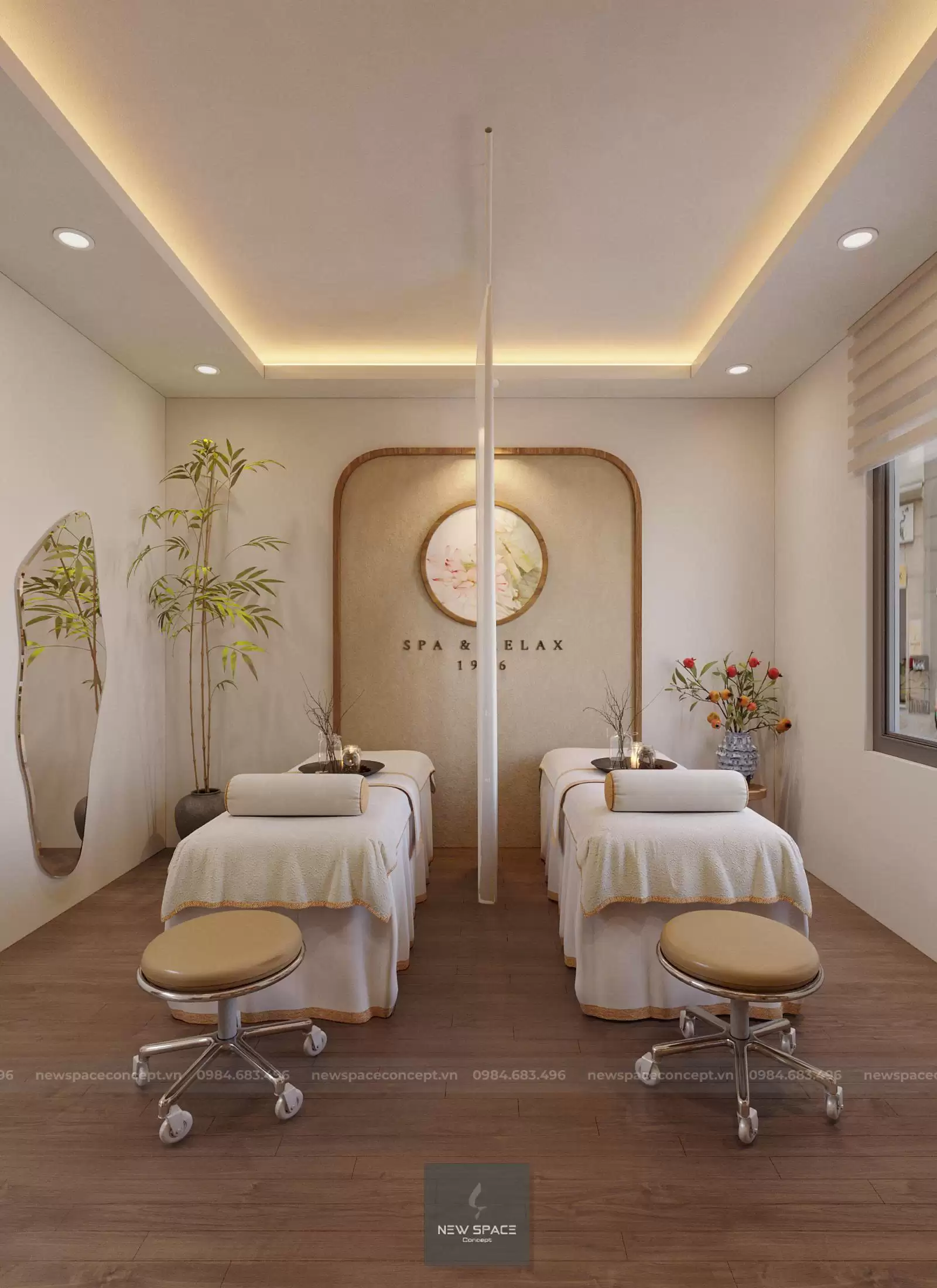 Không gian nội thất tại RELAX SPA