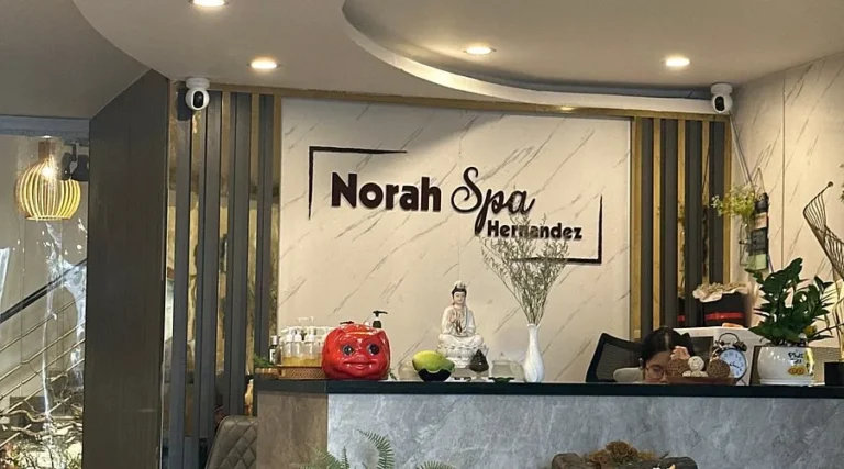 Không gian nội thất tại Norra Spa