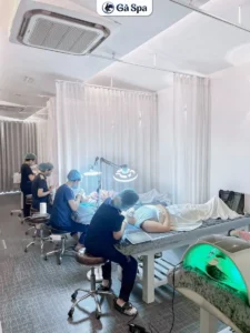 Không gian nội thất tại Gà Spa Premium