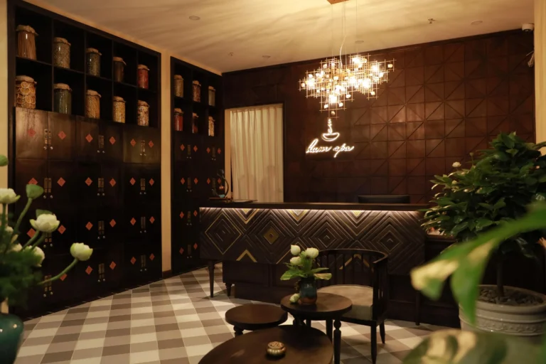 Không gian nội thất tại Hum Spa