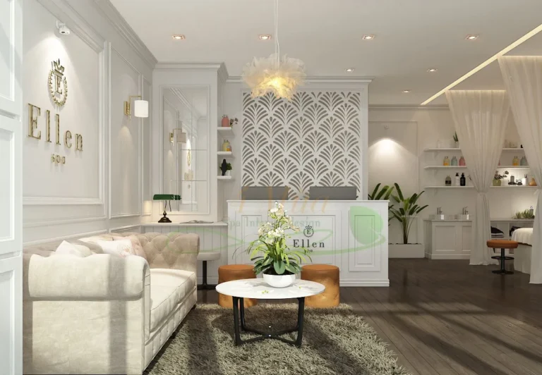 Không gian nội thất tại Nhà Spa