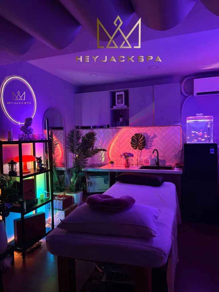 Không gian nội thất tại Hey Jack Spa