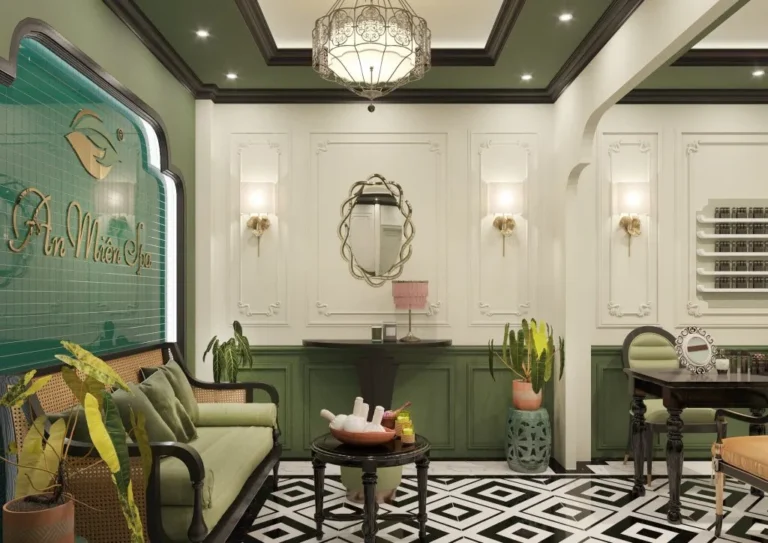 Không gian nội thất tại An Miên Spa