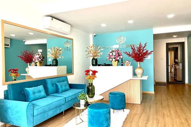 Không gian nội thất tại H2O Spa