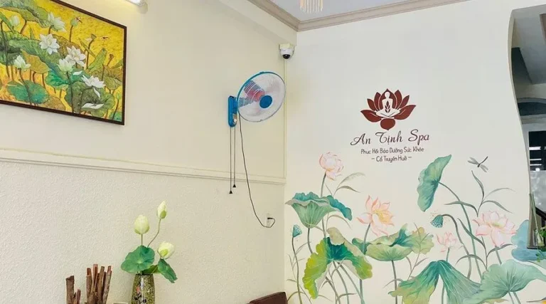Không gian nội thất tại An Tịnh Spa