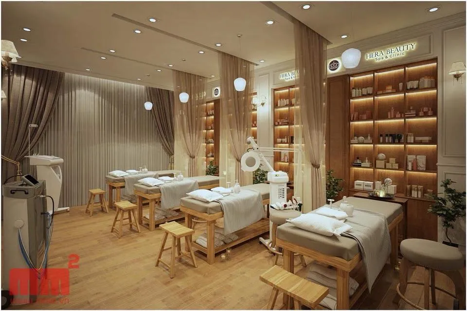 Không gian nội thất tại Hera Medical Spa