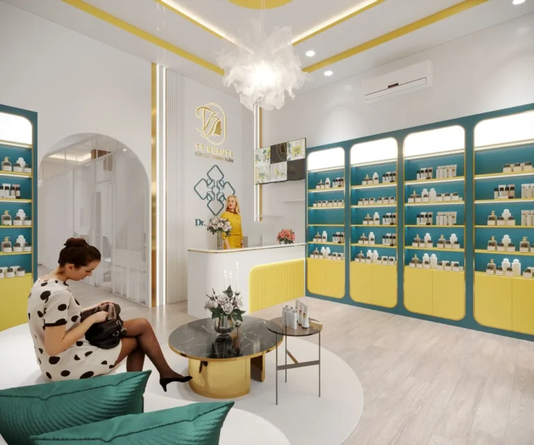 Không gian nội thất tại TT Spa
