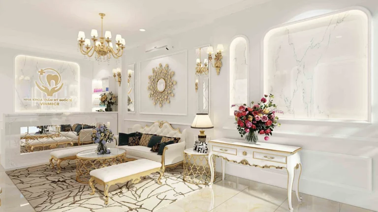 Không gian nội thất tại Bee Beauty & Academy