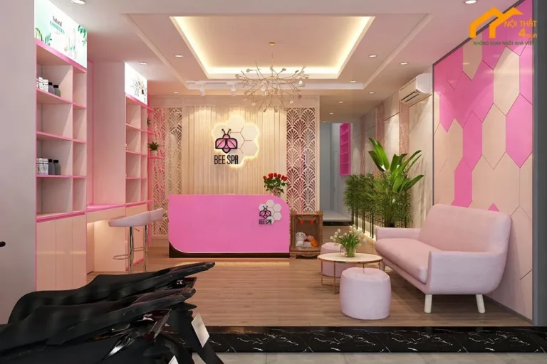 Không gian nội thất tại Bee Spa