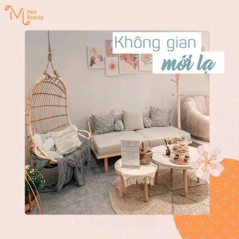 Không gian nội thất tại Mee Beauty