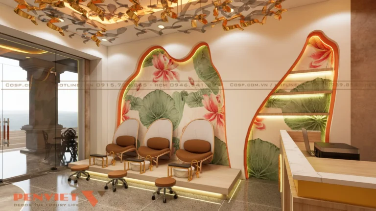 Không gian nội thất tại Tâm Spa
