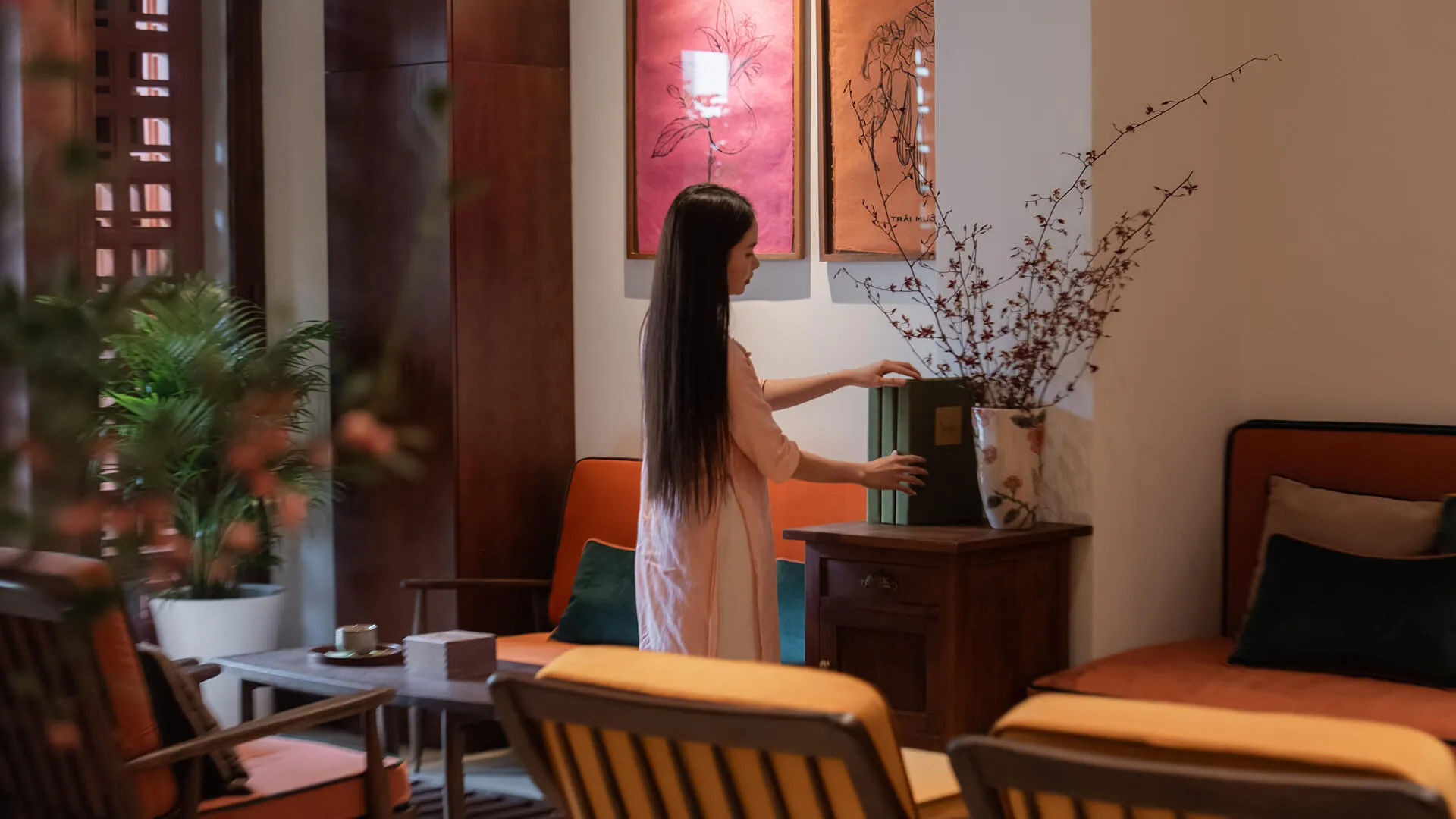 Khách hàng thư giãn tại Sả Spa Garden