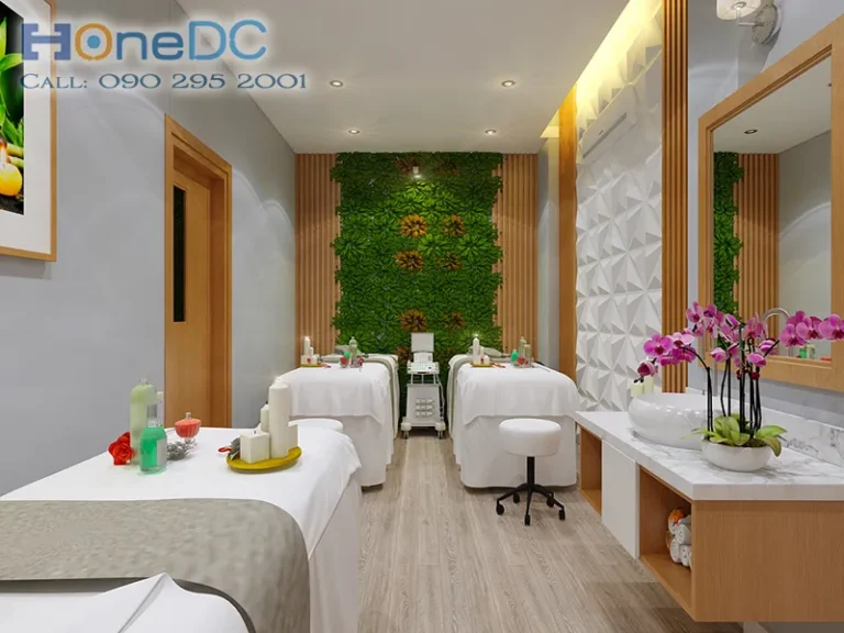 Không gian nội thất tại Ánh Dương Spa