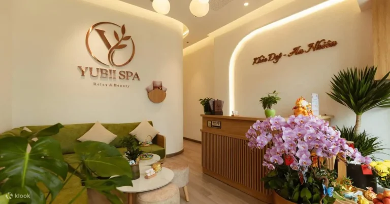 Không gian nội thất tại YUBII SPA