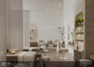 Không gian nội thất tại ROSE SPA