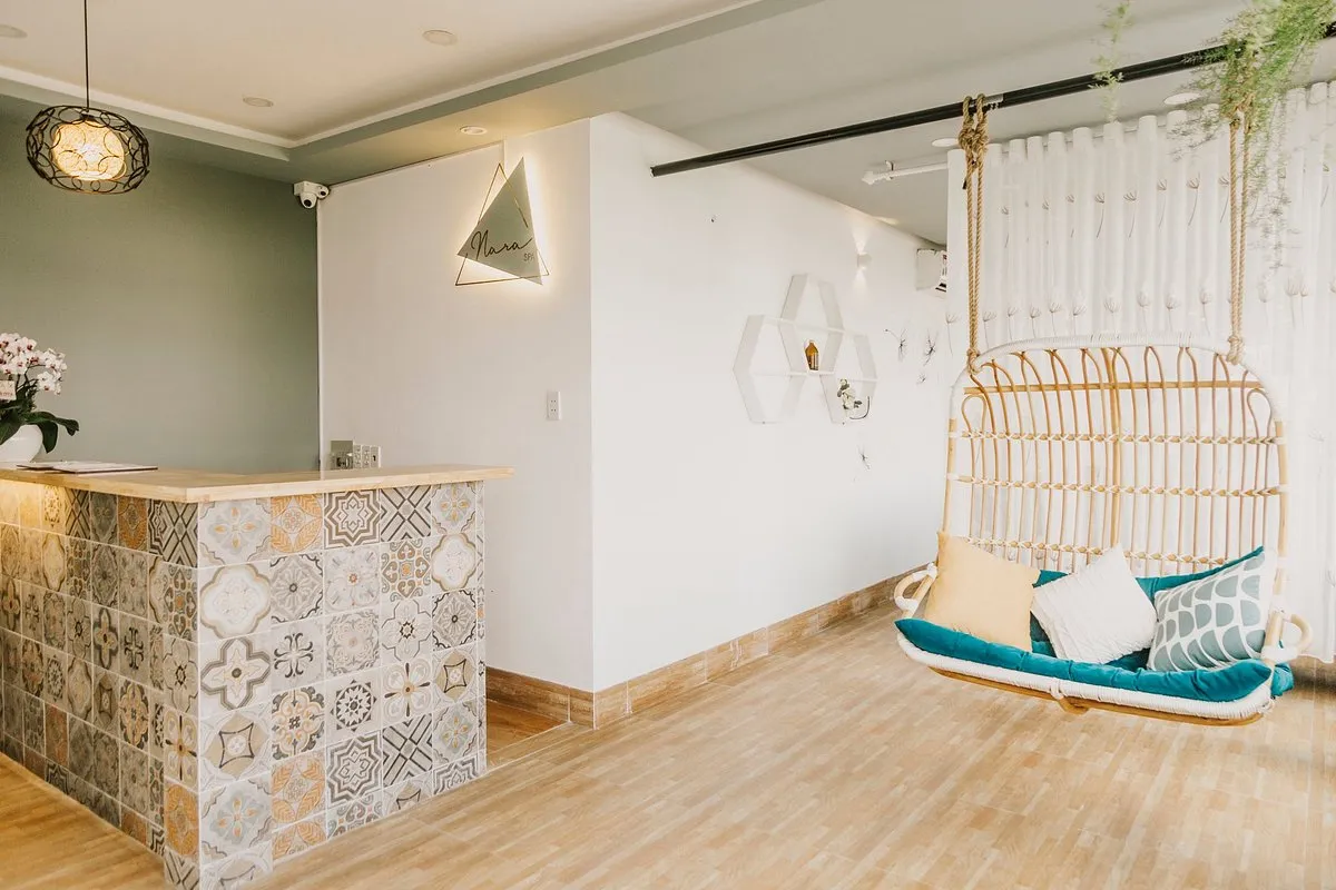 Không gian nội thất tại Nara Spa