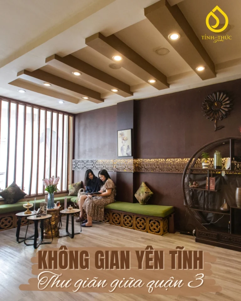 Không gian nội thất tại Tỉnh Thức Spa