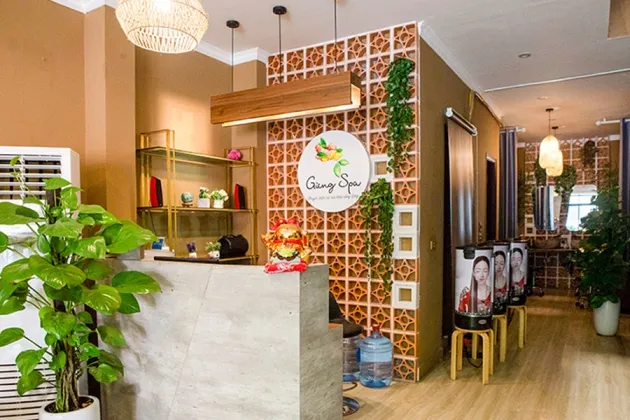 Dịch vụ làm đẹp tại Gừng Spa