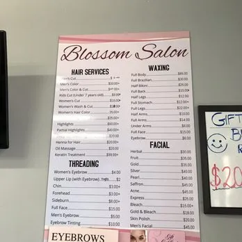 Dịch vụ làm đẹp tại Blossom