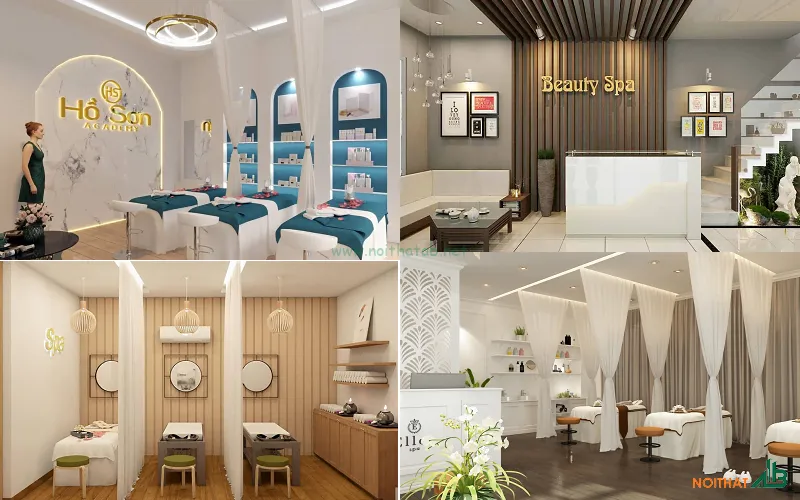 Không gian nội thất tại Đam Mê Spa