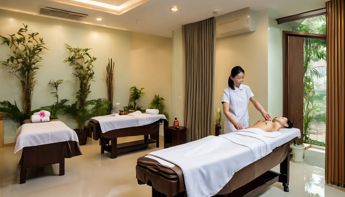 Khách hàng thư giãn tại Spa Ngọc Trinh