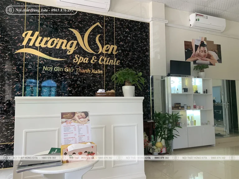 Không gian nội thất tại SEN BEAUTY