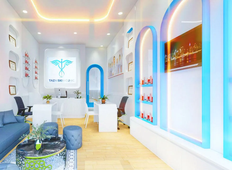 Không gian nội thất tại Taza Skin Clinic