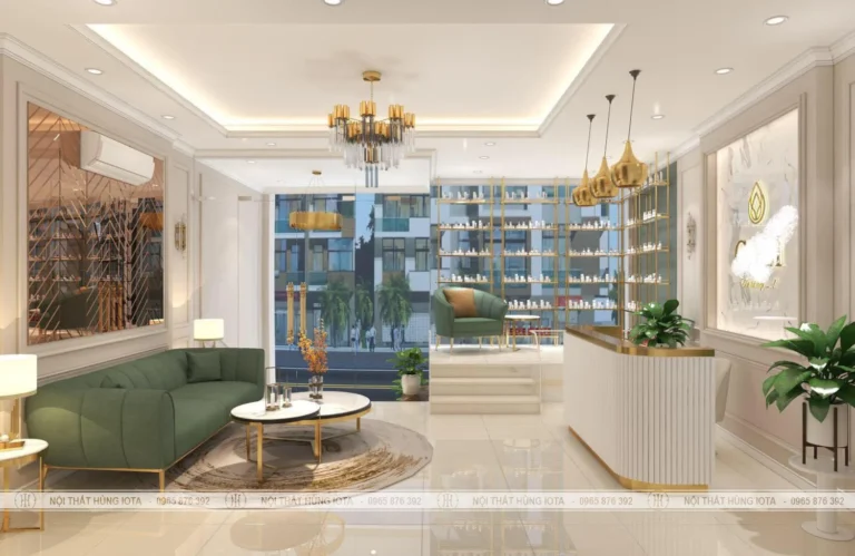 Không gian nội thất tại Cali Beauty & Spa