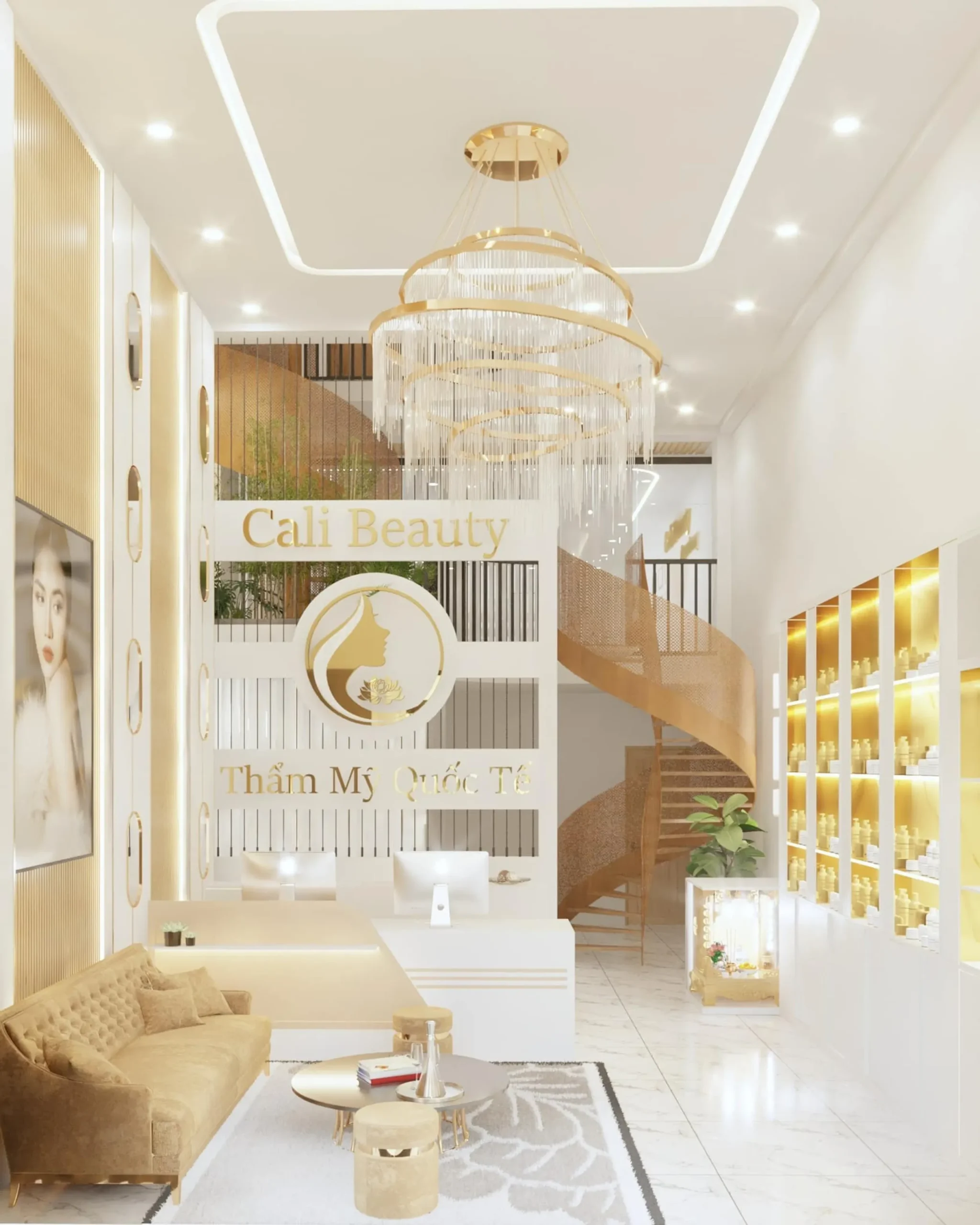 Khách hàng thư giãn tại Cali Beauty & Spa