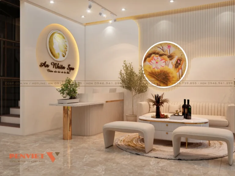 Không gian nội thất tại An Nhiên Spa