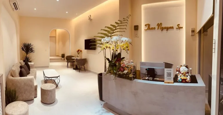 Không gian nội thất tại Thảo Nguyên Spa