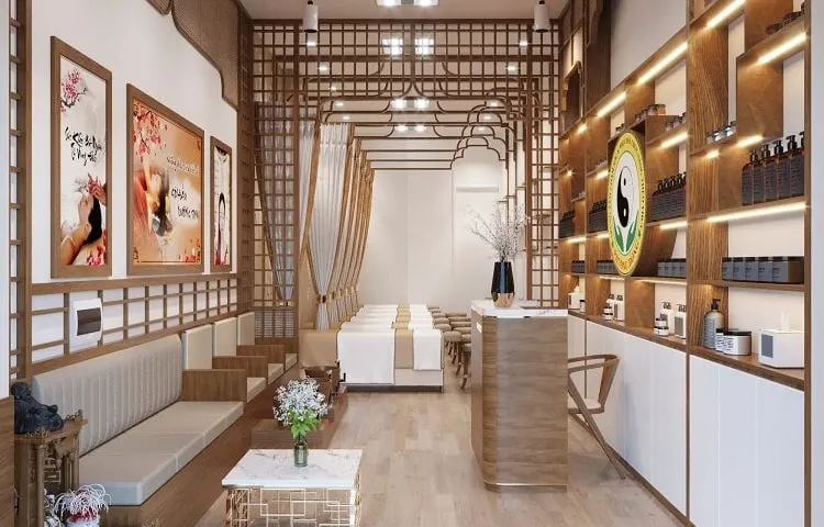 Không gian nội thất tại AnT Spa