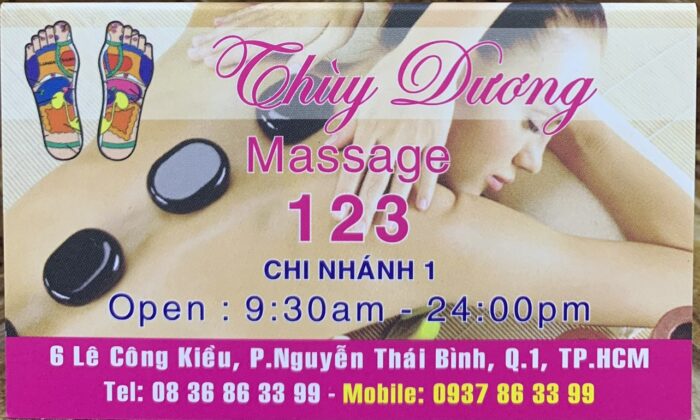 Dịch vụ làm đẹp tại Massage 123 - Thùy Dương