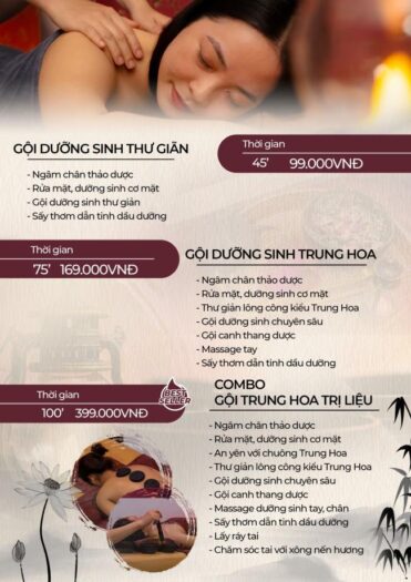 Khách hàng thư giãn tại Aura Relax & Healing