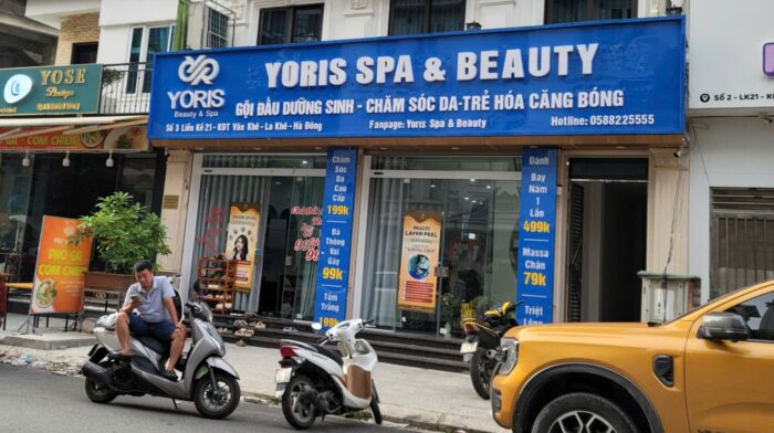 Dịch vụ làm đẹp tại YORI SPA & BEAUTY