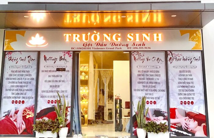 Khách hàng thư giãn tại Trường Sinh Spa