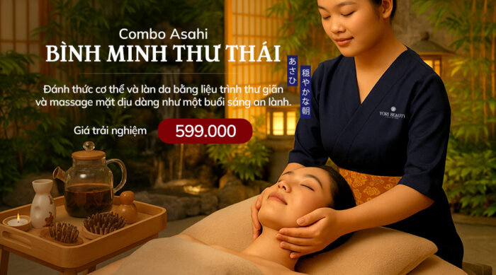 Khách hàng thư giãn tại YORI SPA & BEAUTY
