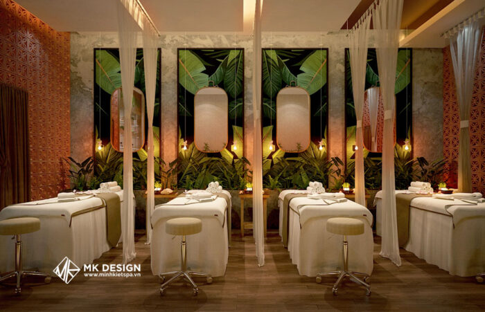 Khách hàng thư giãn tại Lê Vy Spa