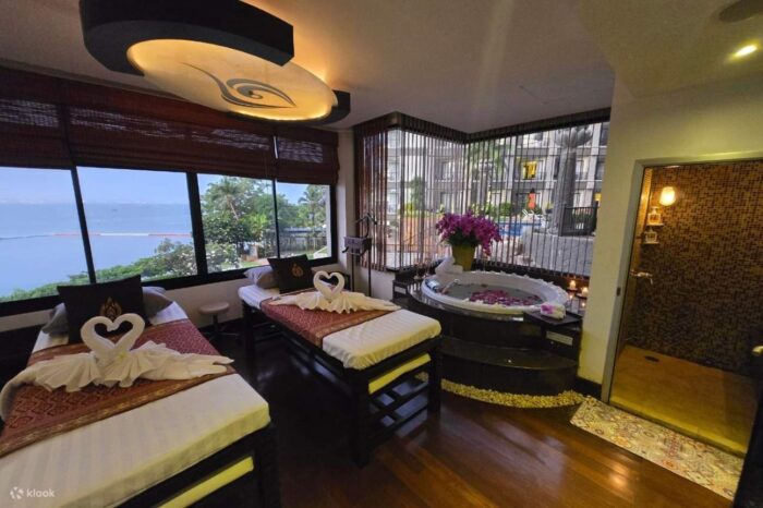 Không gian nội thất tại Pattaya Spa