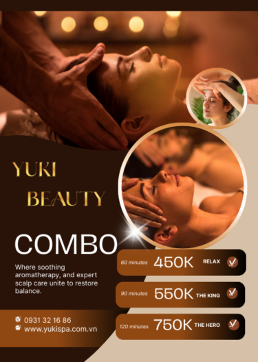Khách hàng thư giãn tại Yuki Beauty Spa