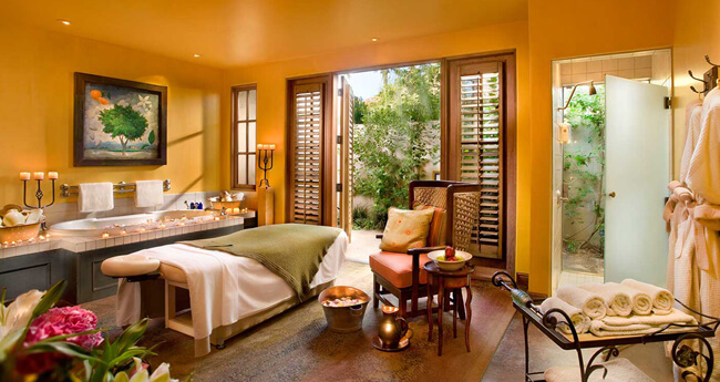 Không gian nội thất tại Khỏe Spa