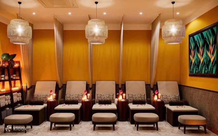 Không gian nội thất tại SENSE SPA QUẬN 9