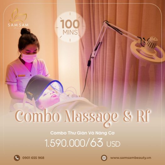 Khách hàng thư giãn tại Sam Sam Beauty