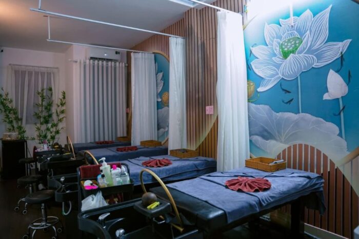 Không gian nội thất tại Gội Đầu Dưỡng Sinh & Massage Body Quận 4